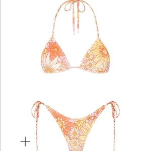 Triangl Swimwear Vinca Bikini, Small/Medium NWT!